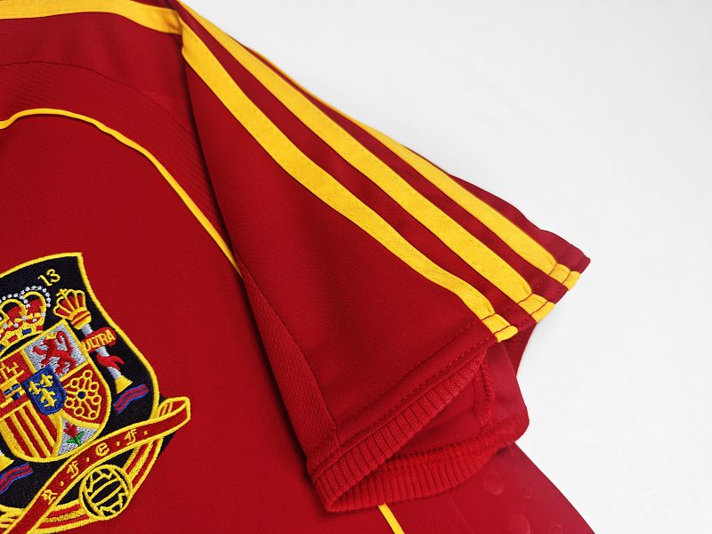 Spain Home Jersey 2008 (Retro) - Back