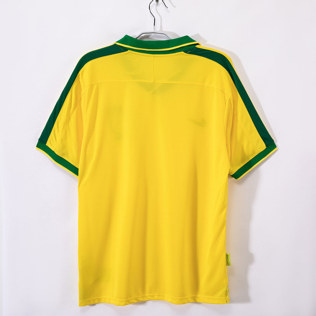 Brazil 1997 Home Retro Jersey - Back