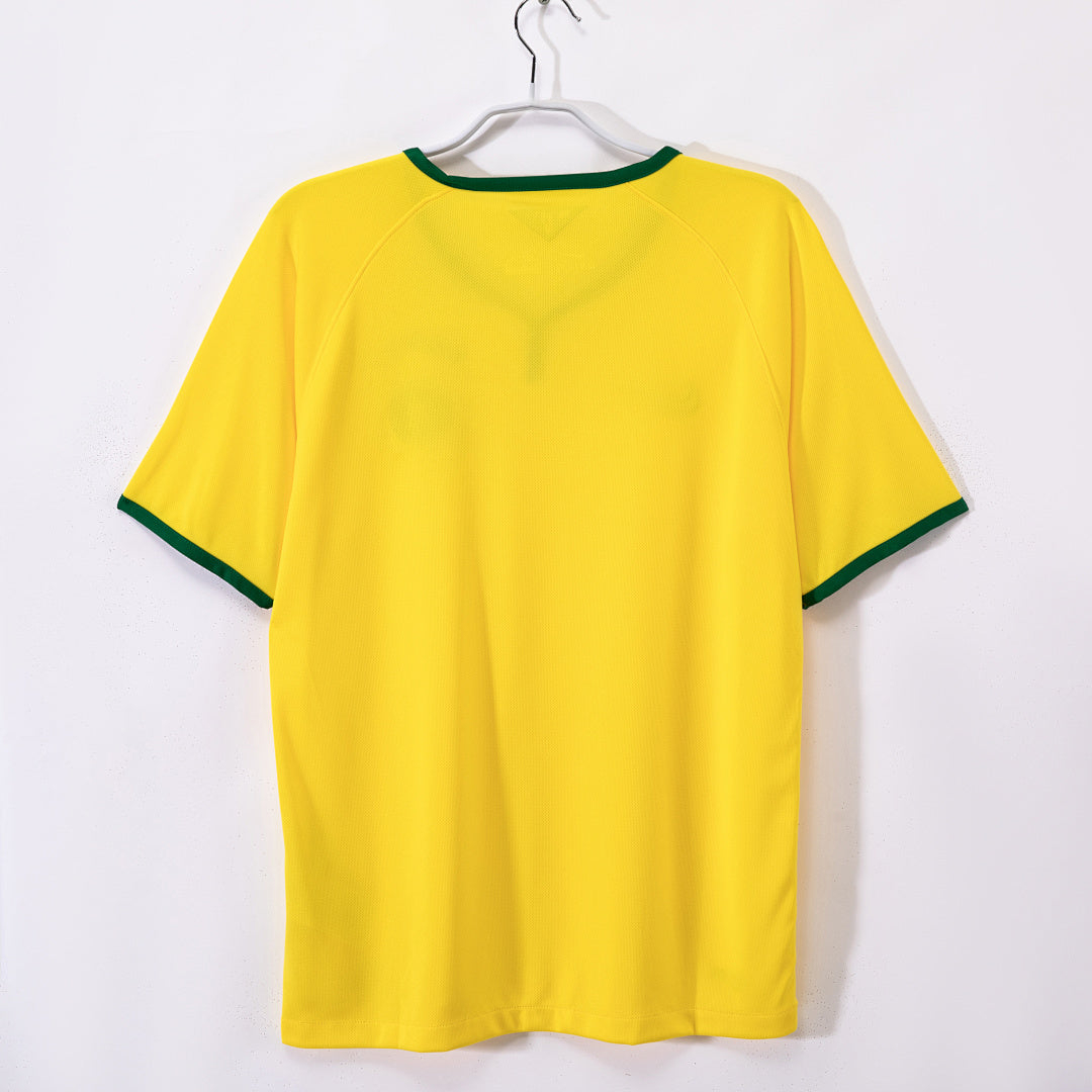 Brazil 2014 Home Retro Jersey - Back