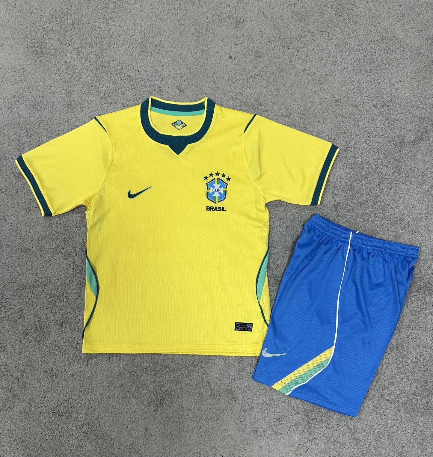 Brazil Home Kids Jersey 2026