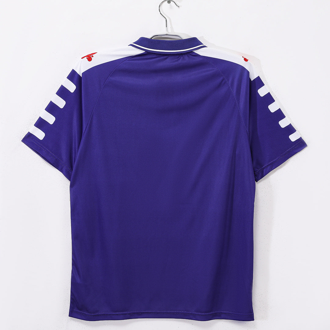 Fiorentina 1998/99 Home Retro Jersey - Back