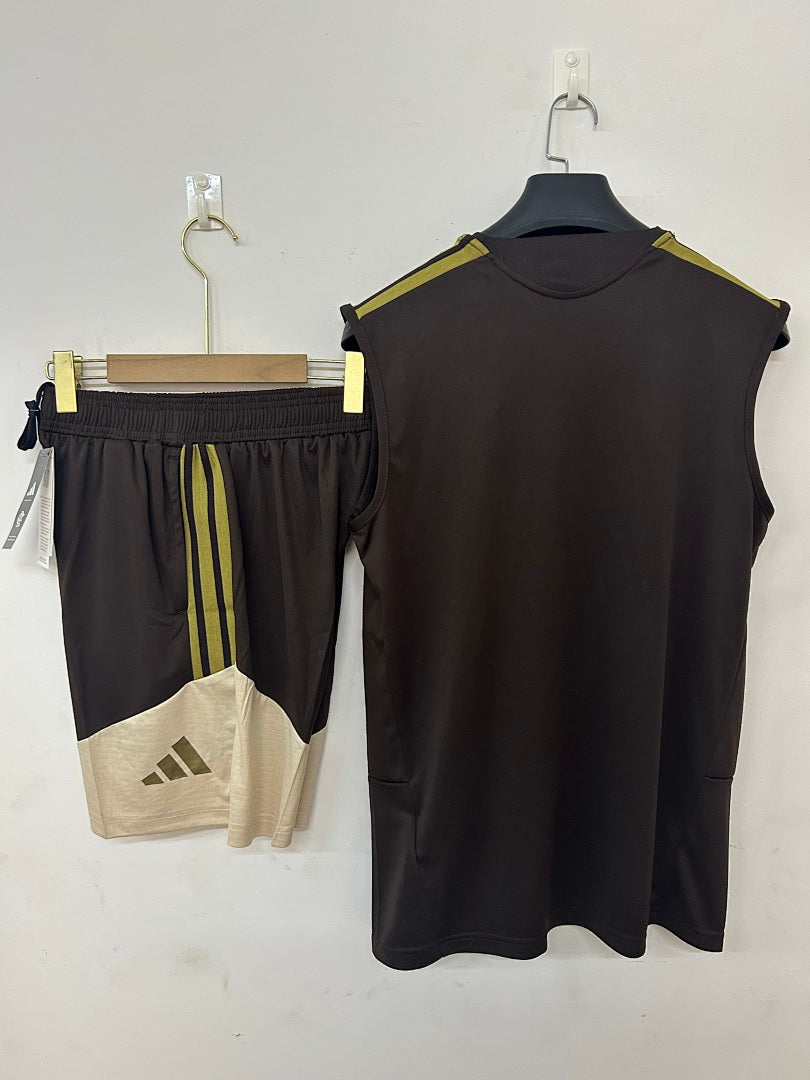 Flamengo Brown Sleeveless Training Kit 2026/27 - view 2