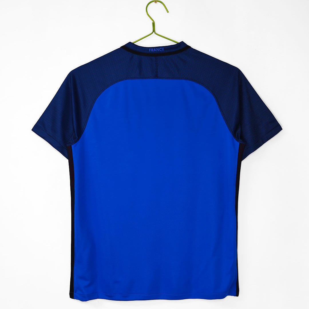 France 2016 Home Retro Jersey - Back