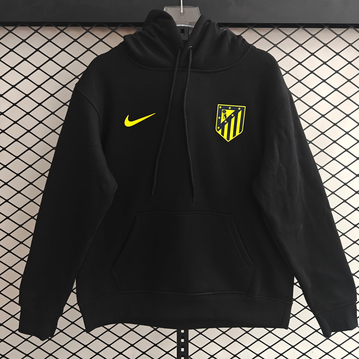 Atletico Madrid 2025/26 Away Player Version Hoodie - Black