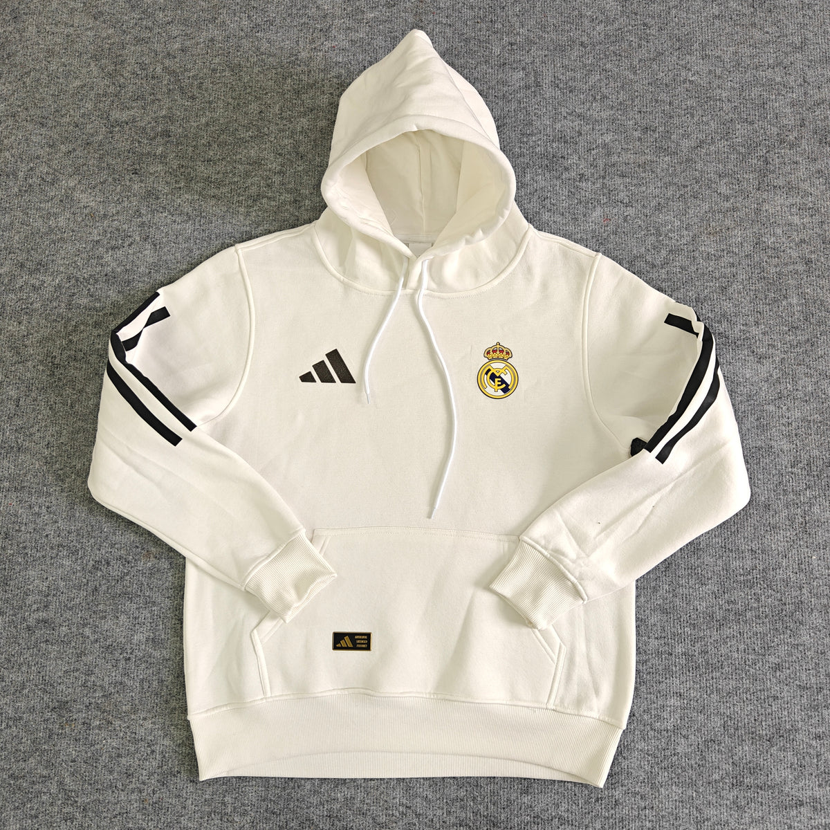 Real Madrid 2025/26 Home Player Version Hoodie - White