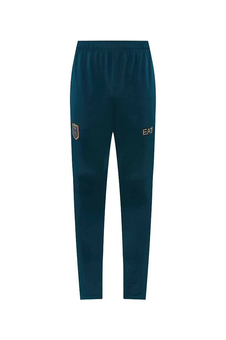 2026/27 Napoli Design 01 Full-Zip Training Suit - Dark Green/Blue - pants front