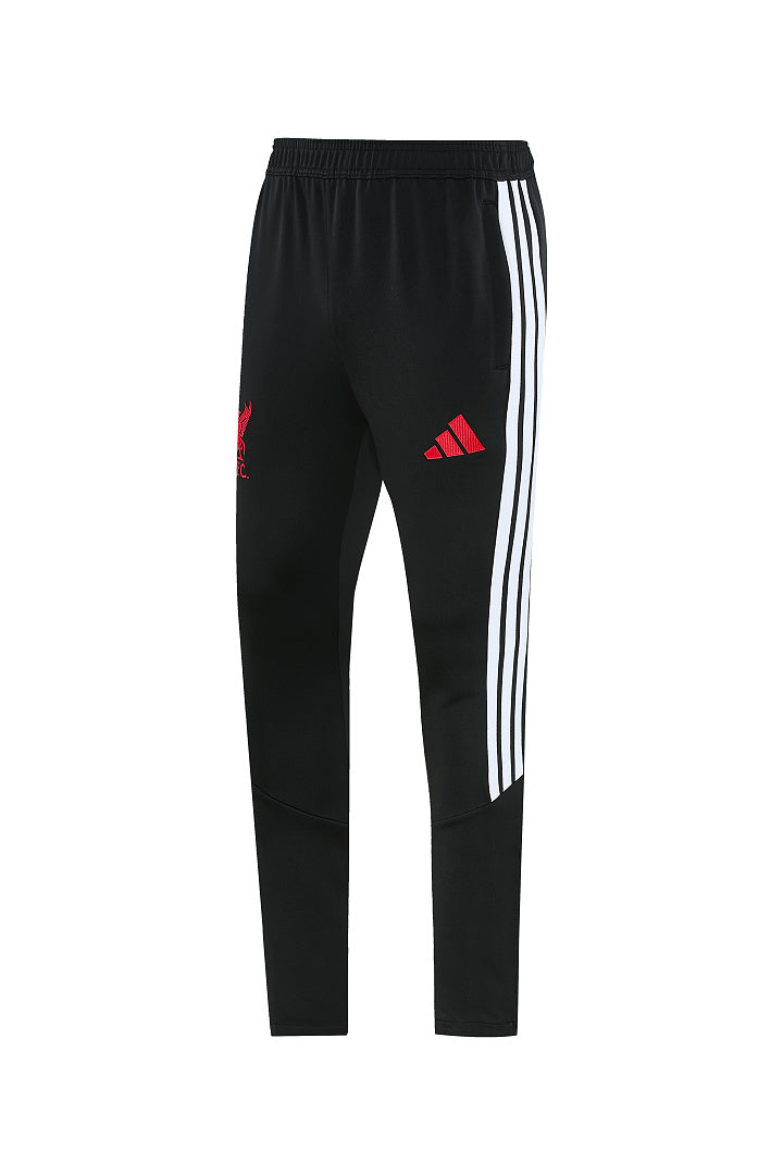 2026/27 Liverpool Design 02 Full-Zip Training Suit - Black/White - pants front
