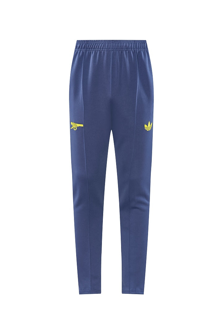 2026/27 Arsenal Design 08 Full-Zip Training Suit - Blue Grey/Navy/Yellow - pants front