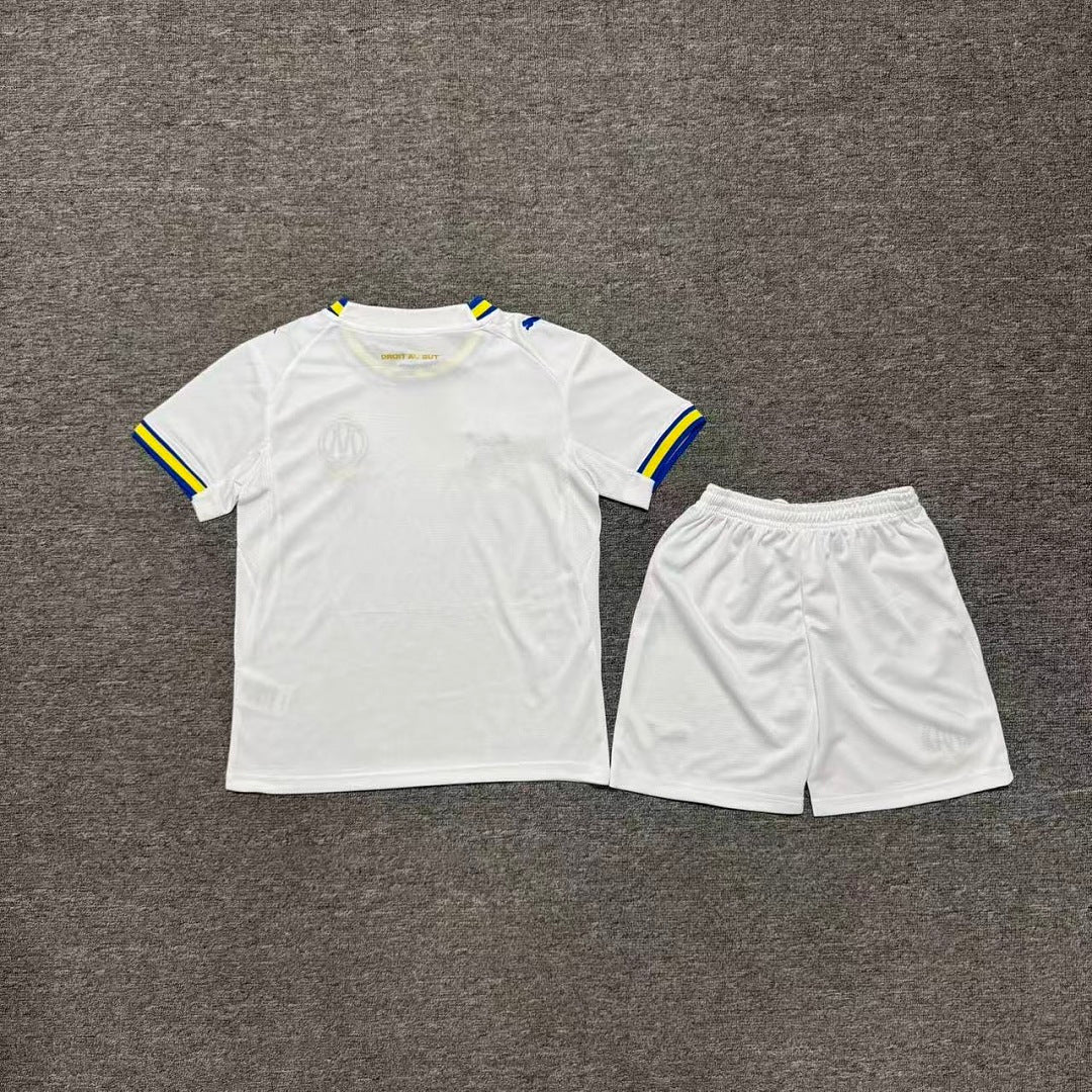 Marseille 2026/27 Home Kids Football Kit - Back