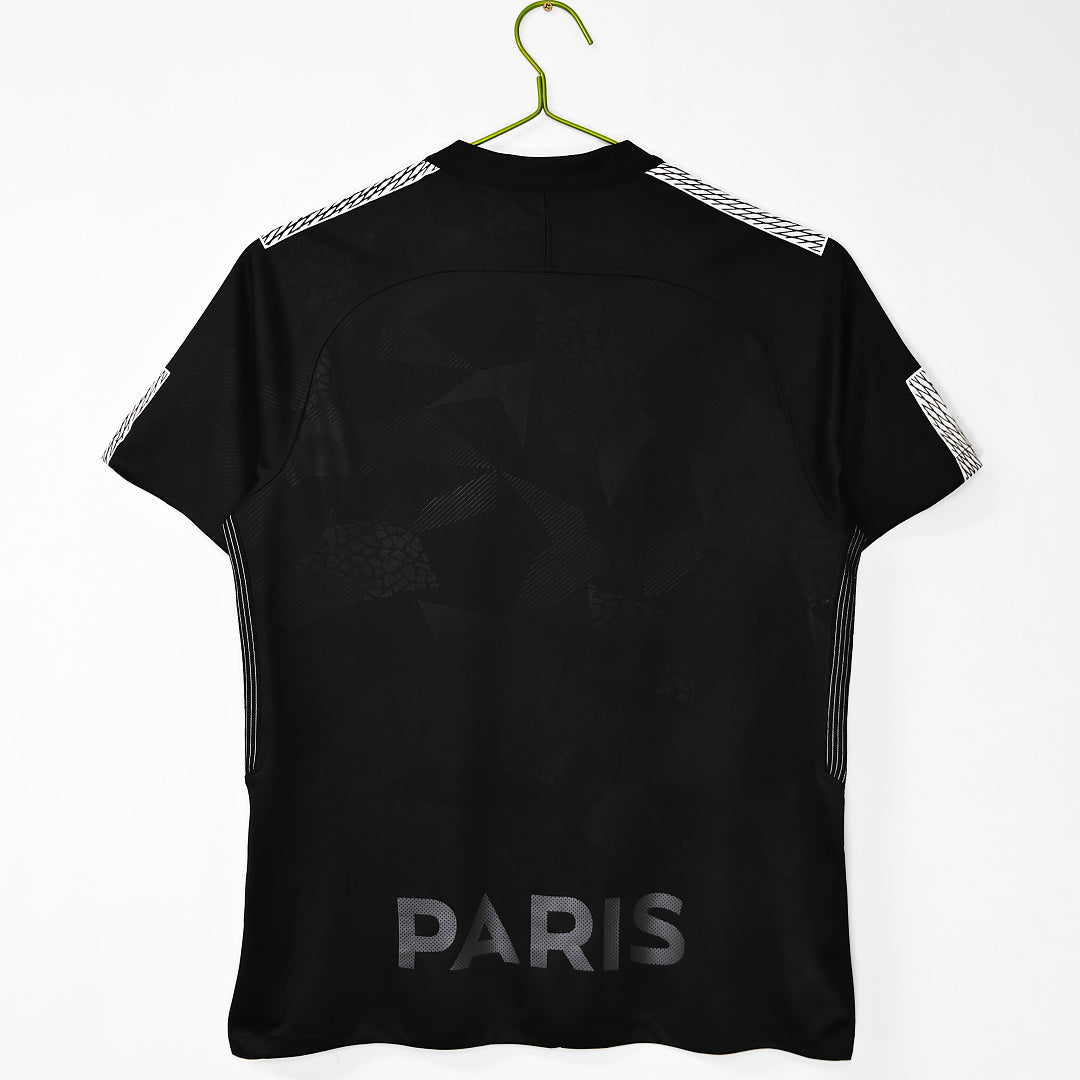 Paris Saint-Germain 2017/18 Third Black Retro Jersey - Back