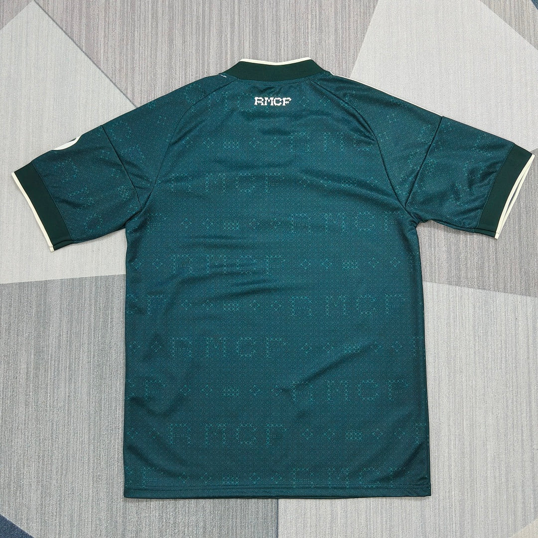 Real Madrid 2026/27 Away Dark Green Fan Version Jersey - Back