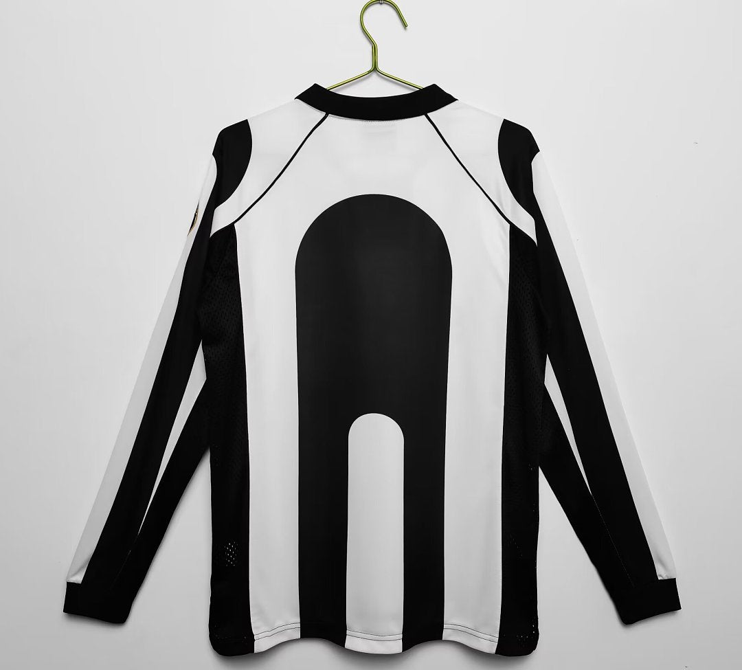 Juventus 1997/98 Home Long Sleeve Retro Jersey - Back