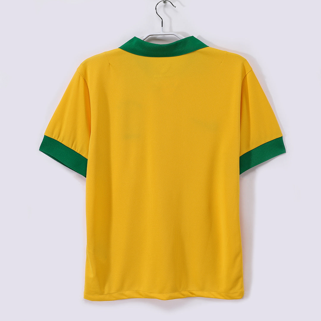 Brazil 2013 Home Retro Jersey - Back