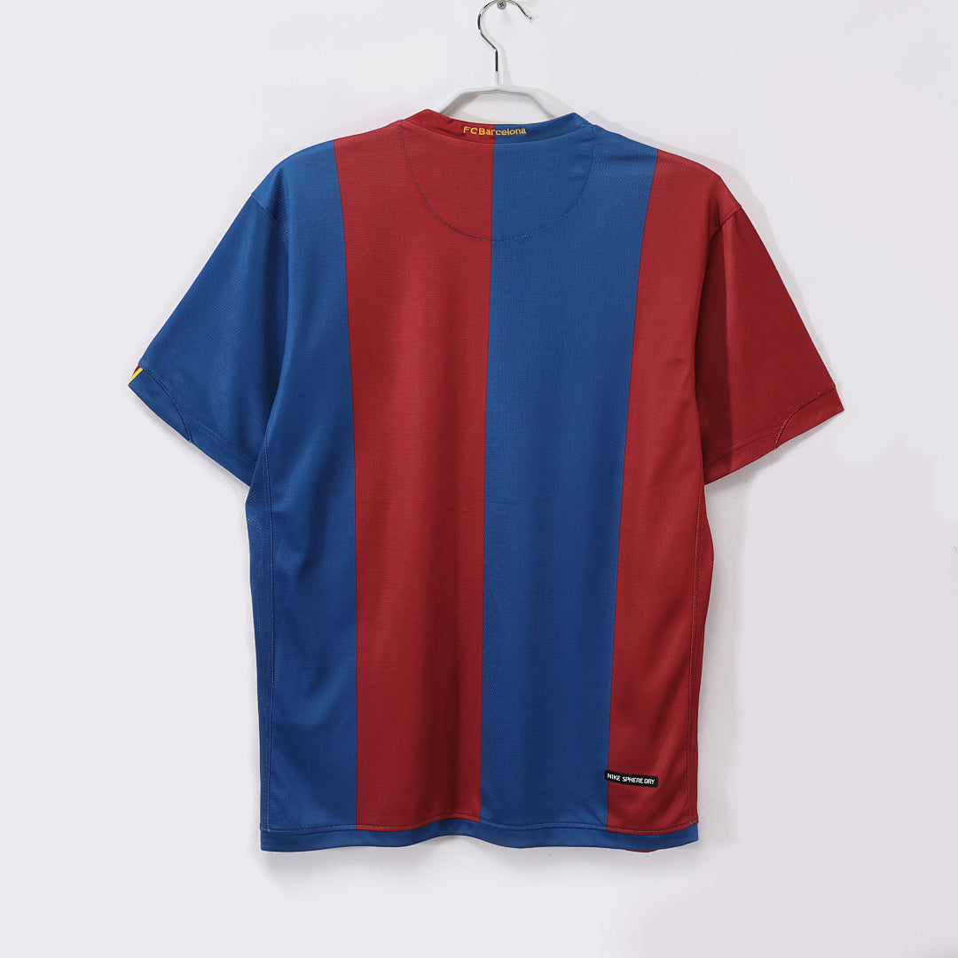 Barcelona 2006/07 Home Retro Jersey - Back