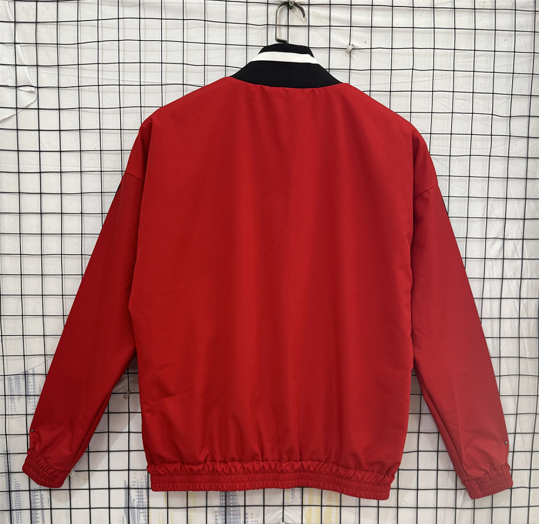 Manchester United 2026/27 Red Windbreaker back