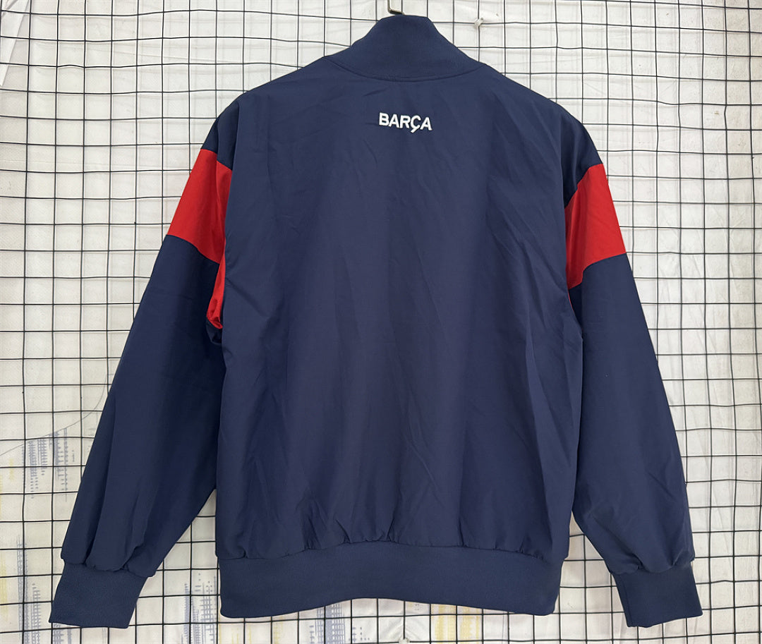 Barcelona 1899 Navy Windbreaker back