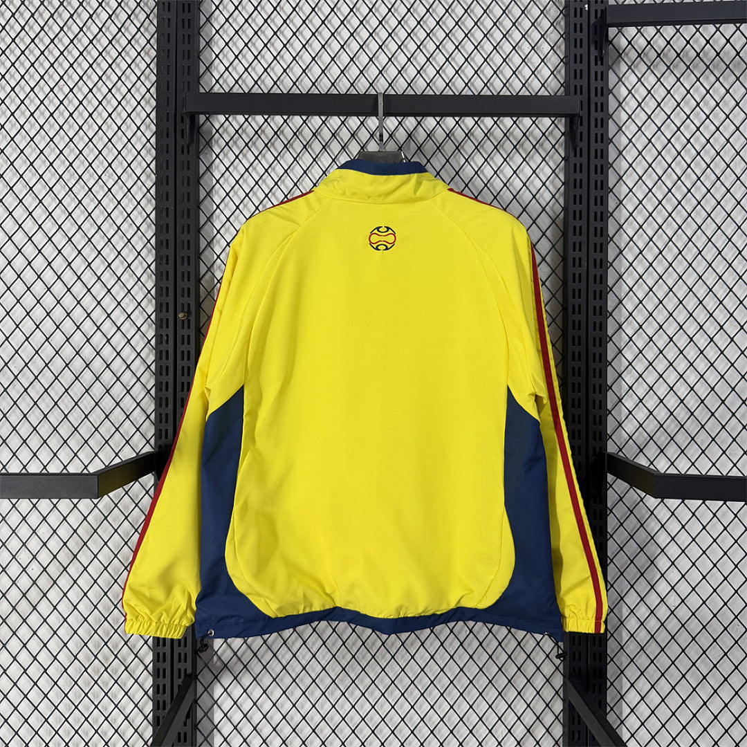 Colombia Classic Yellow Windbreaker back