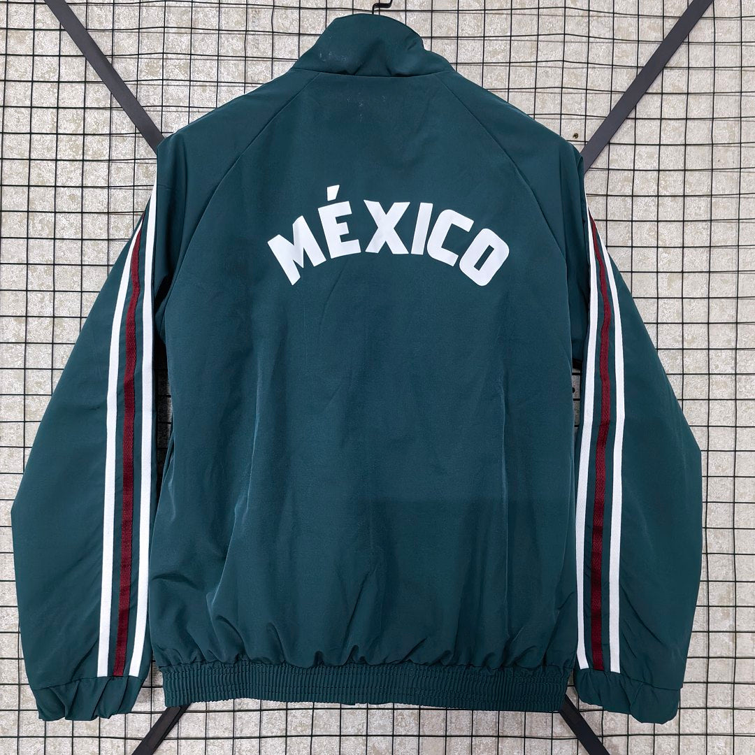 Mexico 2026/27 Embroidered Windbreaker back