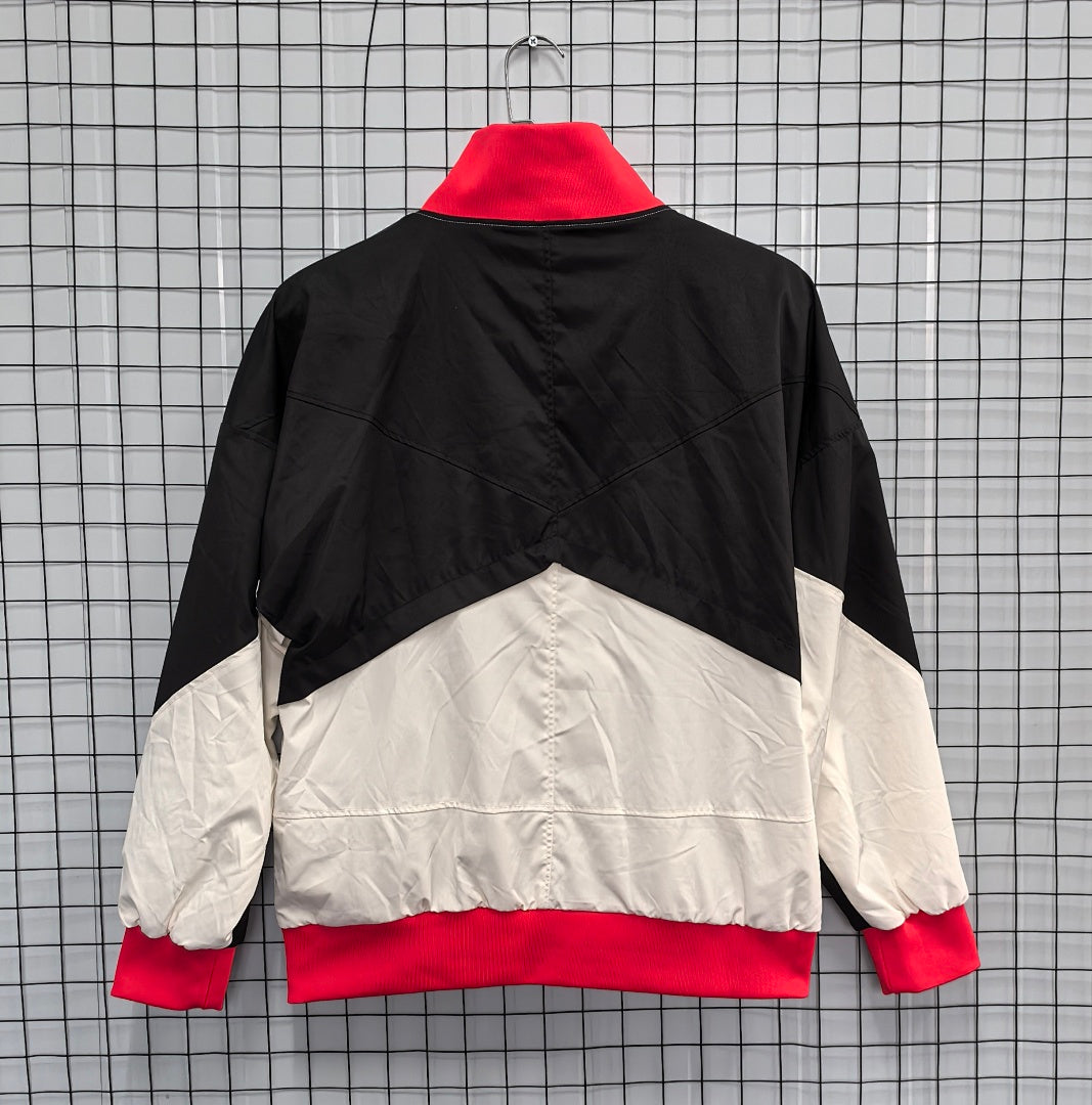 Liverpool 2024/25 White Retro Waterproof Windbreaker back