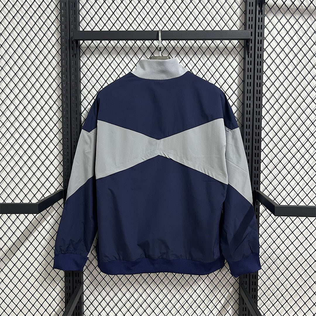 Tottenham Hotspur Navy Waterproof Training Windbreaker back