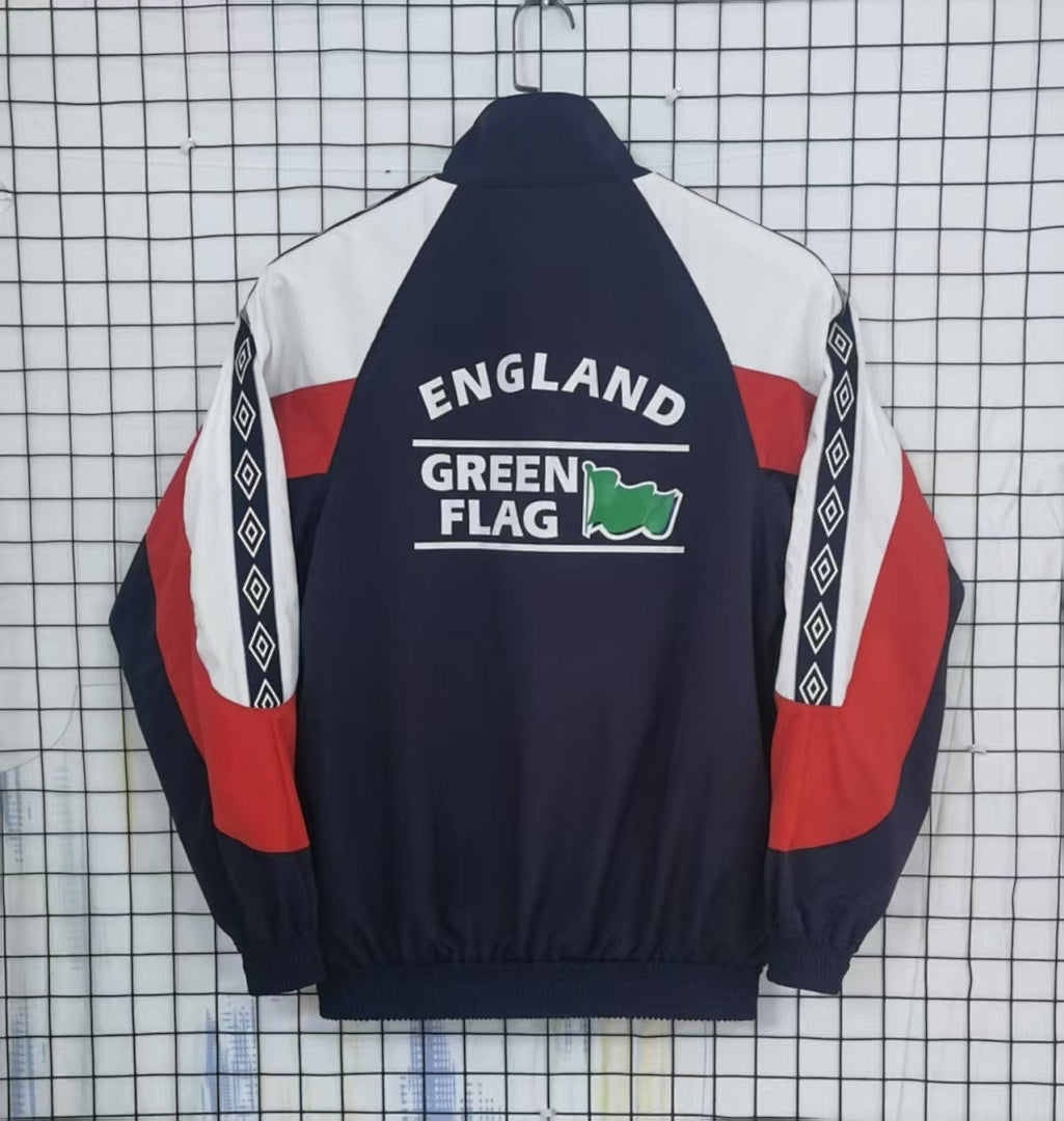 England 1998 Navy Windbreaker back