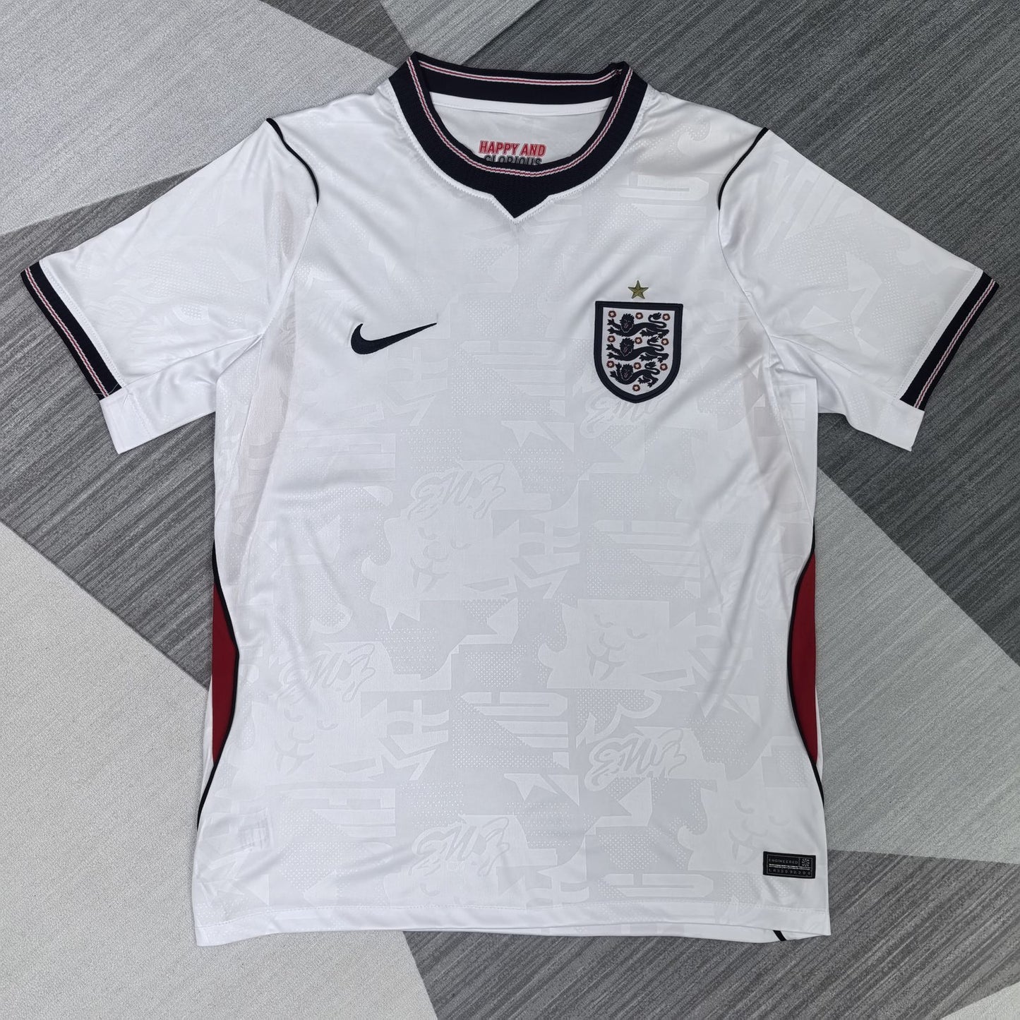 England Home Jersey 2026/27 - Detail