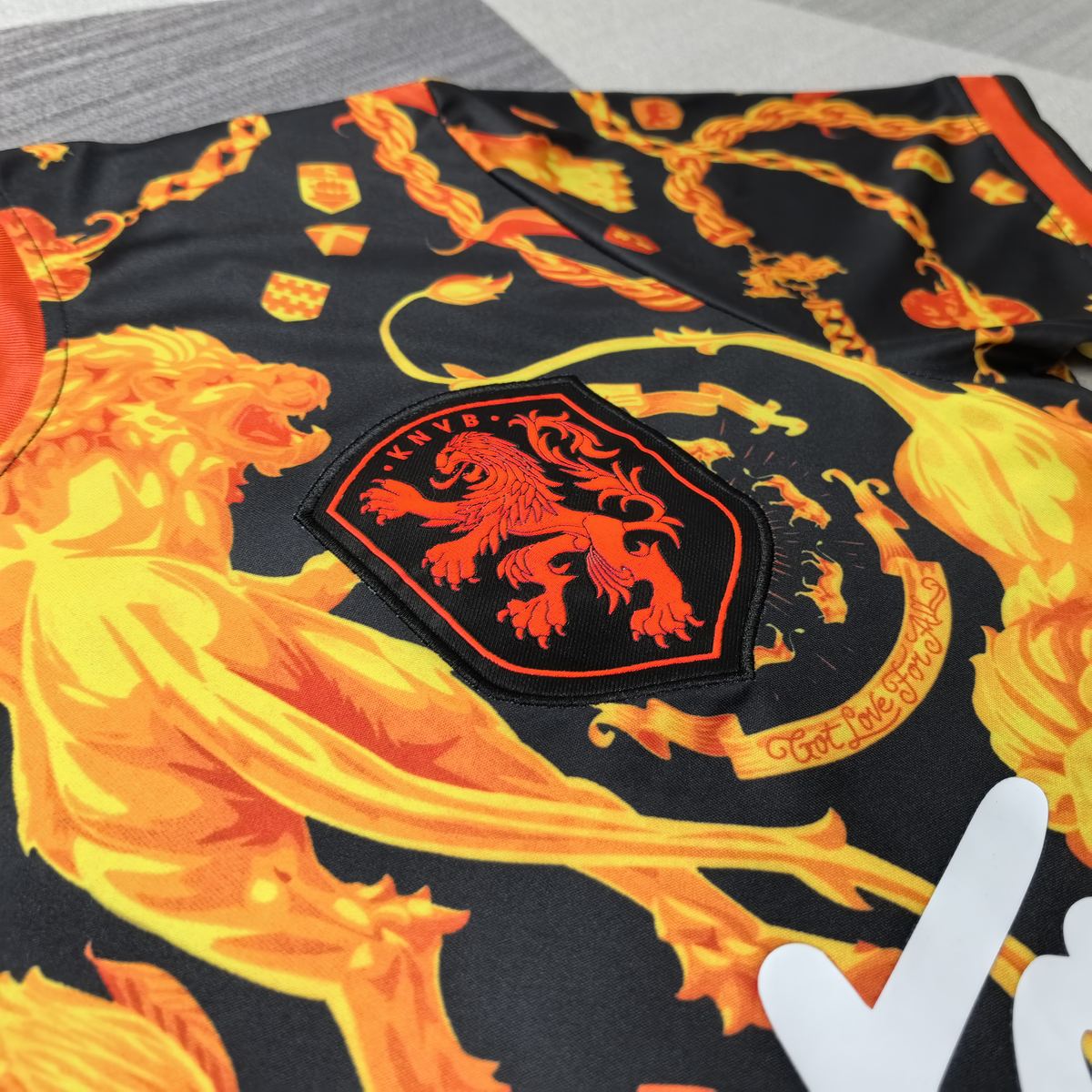 Netherlands Training Set 2026/27 (Black) - Detail