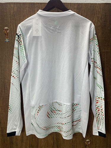 [stock] Portugal 2025 White Away Jersey - Puma Red Green Dot Pattern