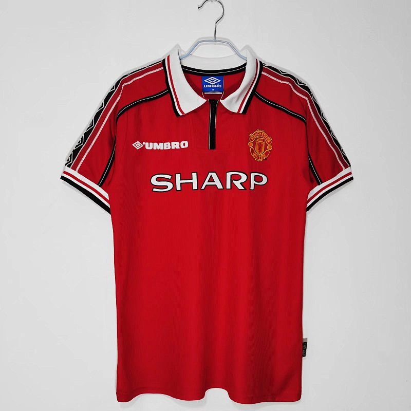 Manchester United Home 1998/99 Retro - Front