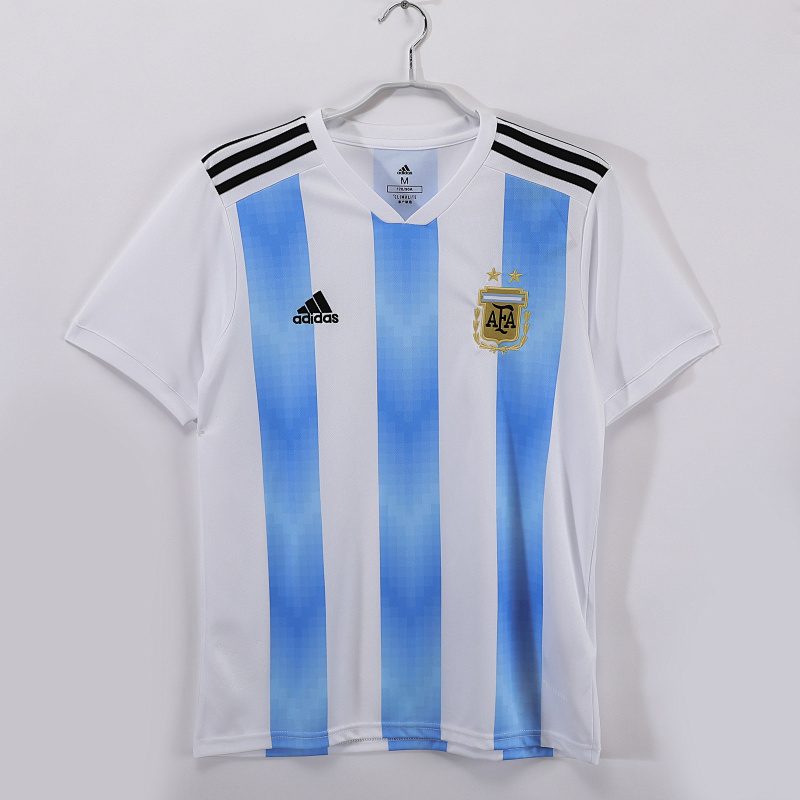 Argentina Home Jersey 2018 (Retro) - Front