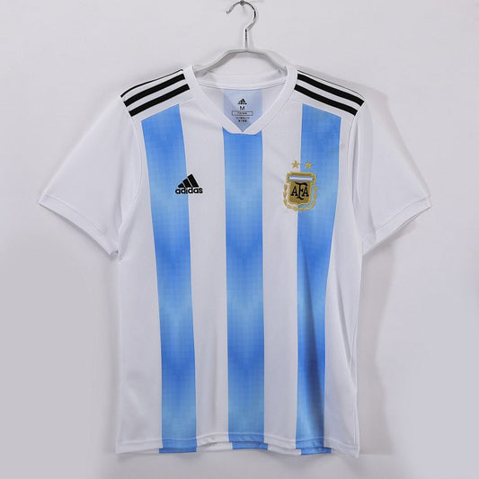 Argentina Home Jersey 2018 (Retro) - Front