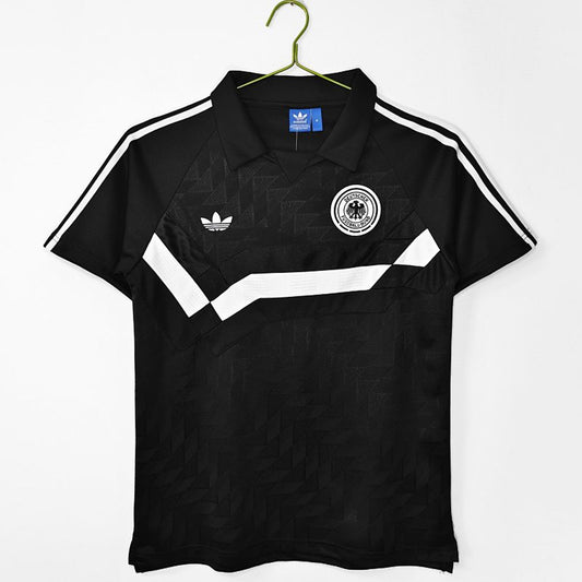 Germany Away Jersey 1988/90 (Retro) - Black - Front