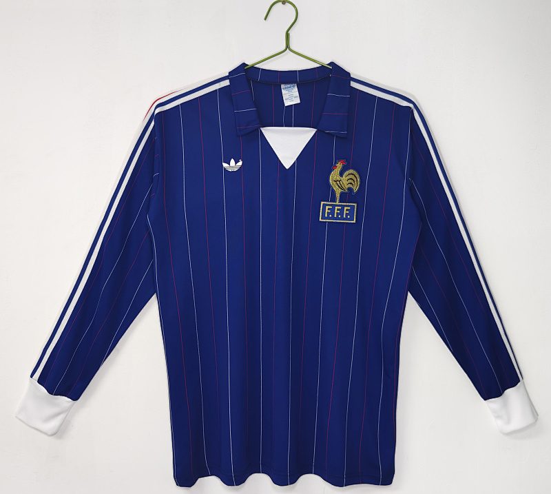 France Home Jersey 1980/82 (Retro) - Front