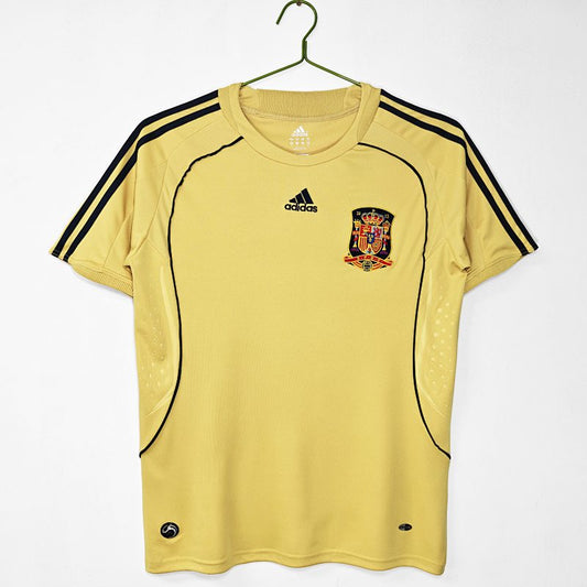 Spain Away Jersey 2008 (Retro) - Front
