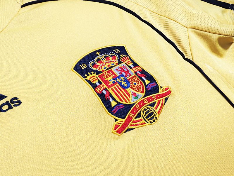 Spain Away Jersey 2008 (Retro) - Back
