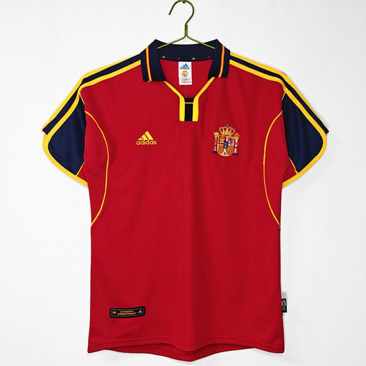 Spain Home Jersey 2000 (Retro) - Front