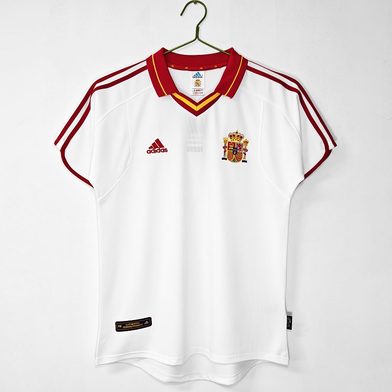 Spain Away Jersey 2000 (Retro) - Front
