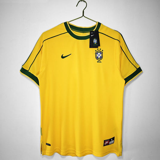 Brazil Home Jersey 1998 (Retro) - Front
