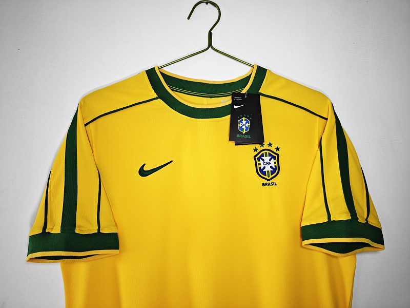Brazil Home Jersey 1998 (Retro) - Back