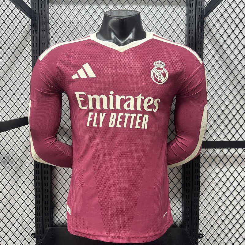 Real Madrid Third Long Sleeve Jersey 2026/27 (Player Version)