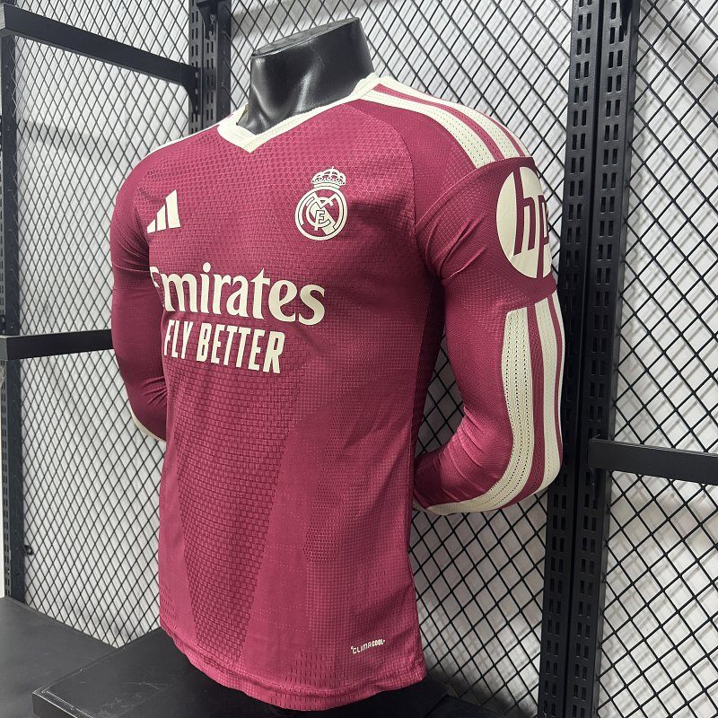 Real Madrid Third Long Sleeve Jersey 2026/27 (Player Version)