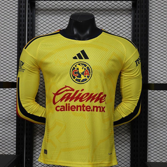 Club América Home Long Sleeve Jersey 2026/27 (Player Version)