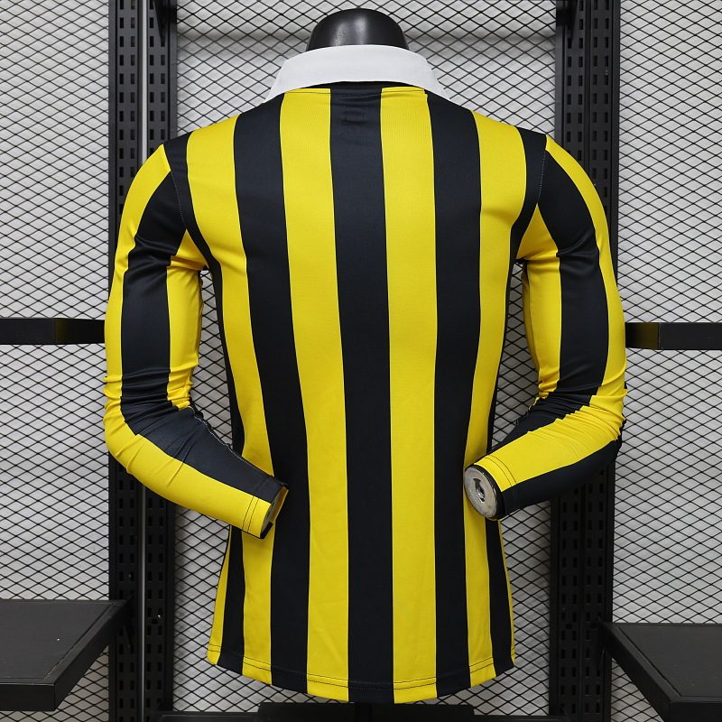 Al-Ittihad Yellow Long Sleeve Jersey 2026/27 (Player Version)