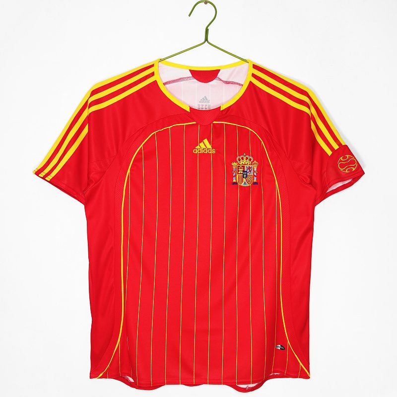 Spain Home Jersey 2006 (Retro) - Front