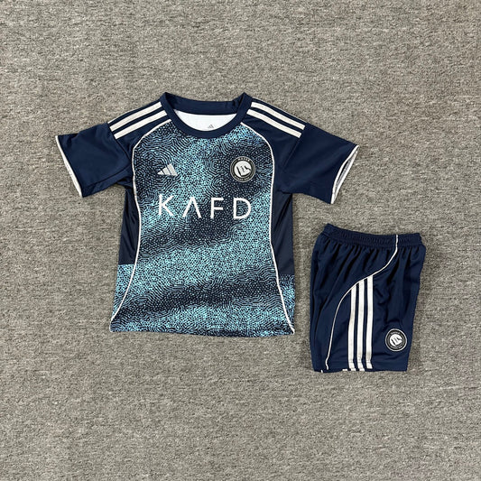 Al Nassr 2025/26 Away Kids Football Kit - Front