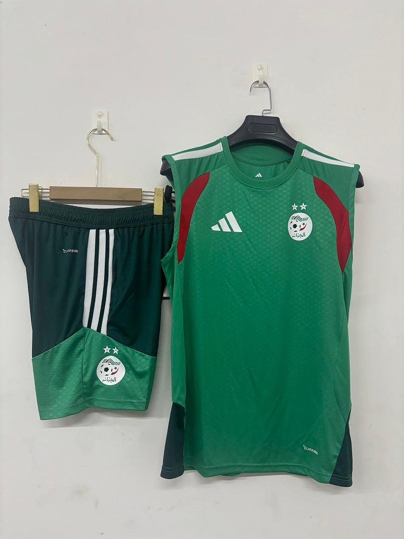 Algeria Green Sleeveless Training Kit 2026/27