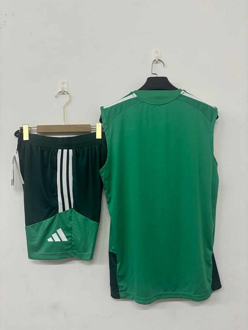 Algeria Green Sleeveless Training Kit 2026/27 - view 3