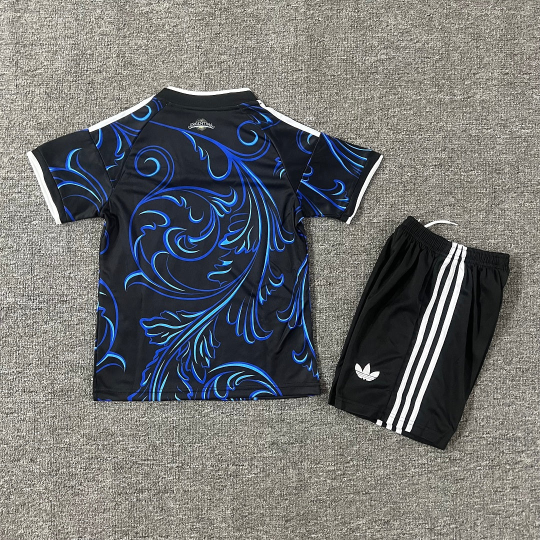 Argentina 2026/27 Away Kids Football Kit Kids Version - Back
