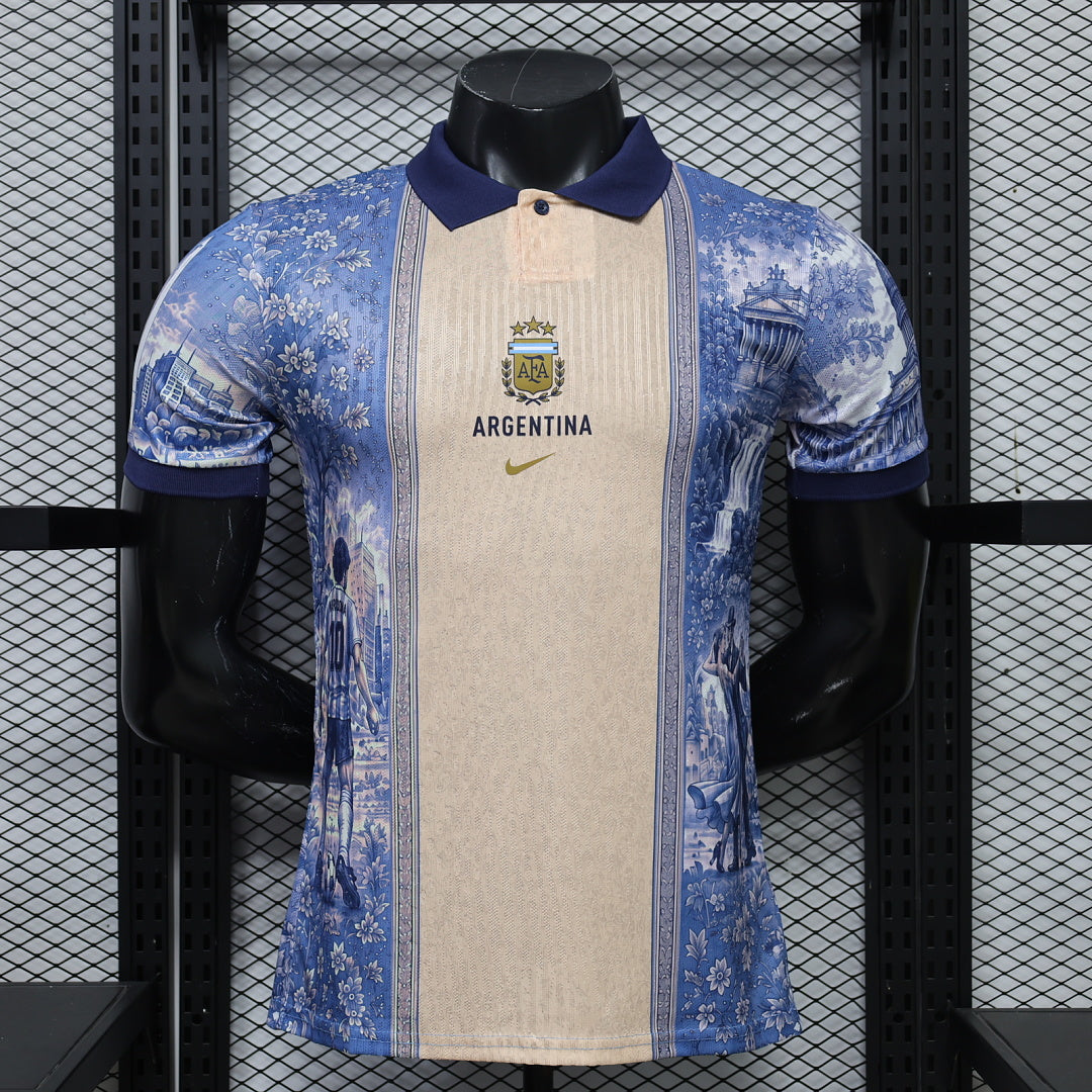 Argentina 2026/27 Blue Special Edition Player Version Jersey - Front