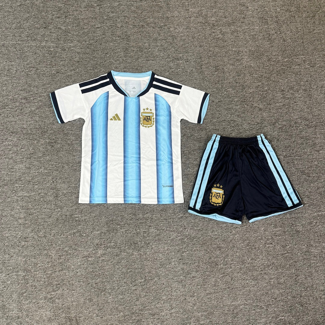Argentina 2026 Home Kids Football Kit - Front